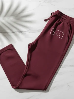 Burgundy Sweatpant Organic relax fit sweatpants premium quality streetwear Burgundy Sweatpant Organic relax fit sweatpants premium quality streetwear