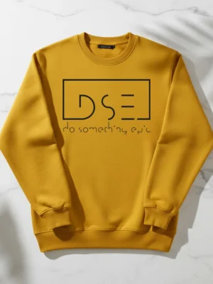 Organic relax fit sweatshirt premium streetwear