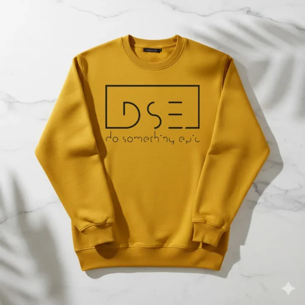 Organic relax fit sweatshirt premium streetwear